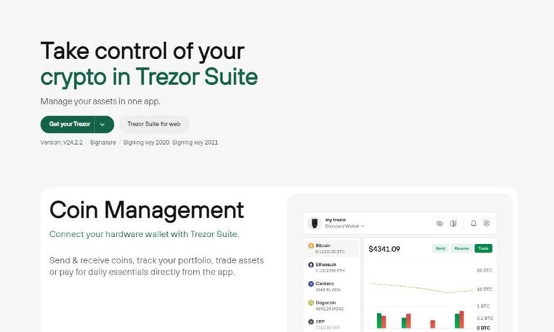Trézor.io/start® | Starting Up Your Device | Trézor®